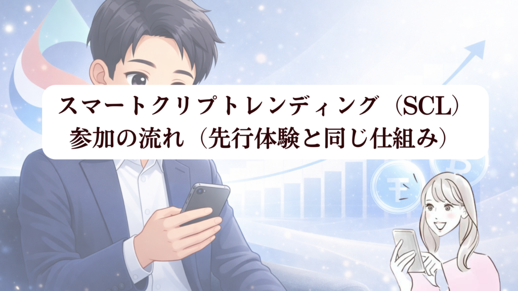 【スマートクリプトレンディング（SCL）運用体験キャンペーン】先行体験でうれしい利益を確認！4月から一般ユーザーも参加可能
